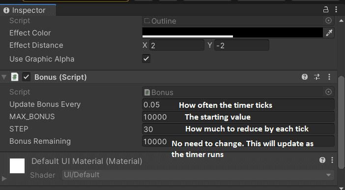 unity changing color ui